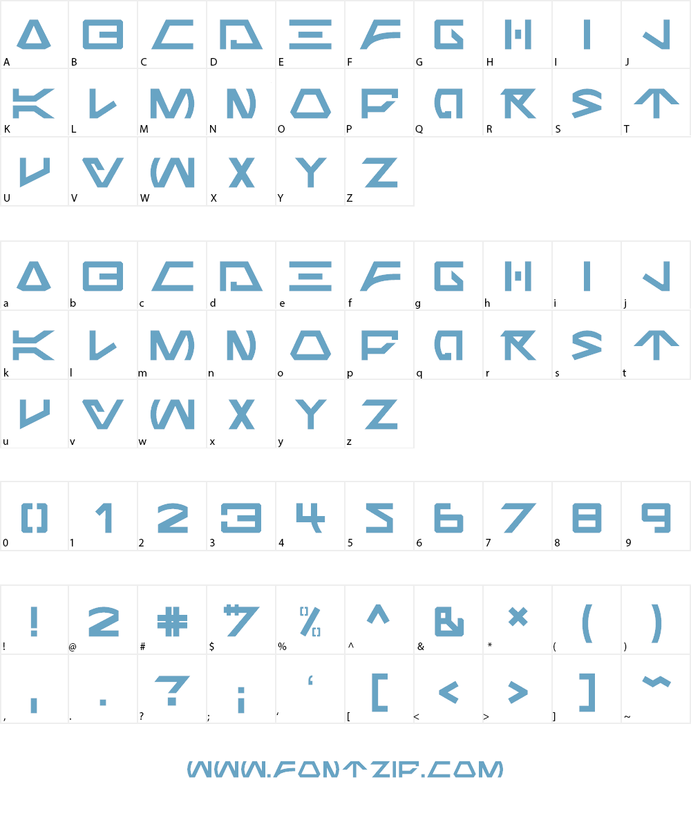 Jabba the Font Font Character